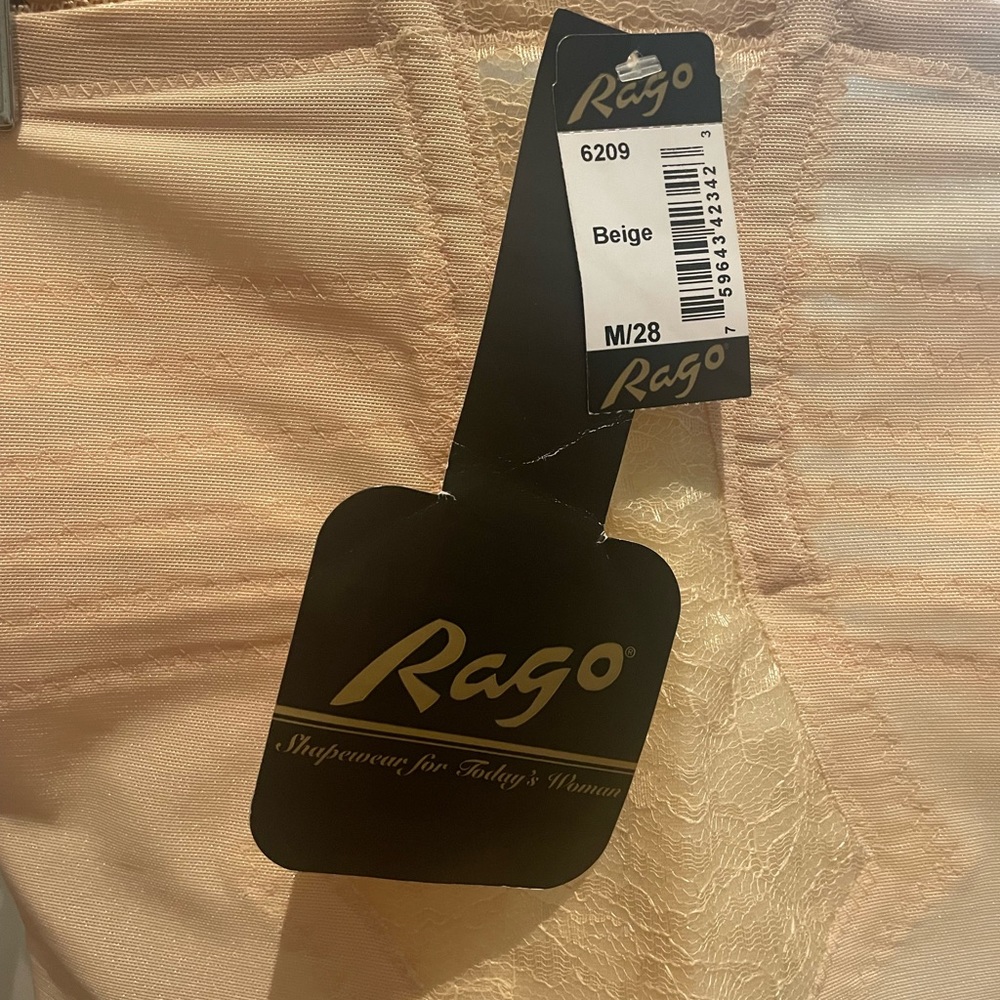 Brand New! Rago Shapewear Style 6209 | Beige Size M
